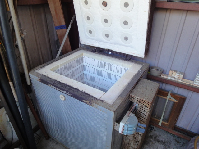 陶磁器用電気炉★八重洲技研株式会社★YH-10上扉型陶芸用電気炉 200V拍卖