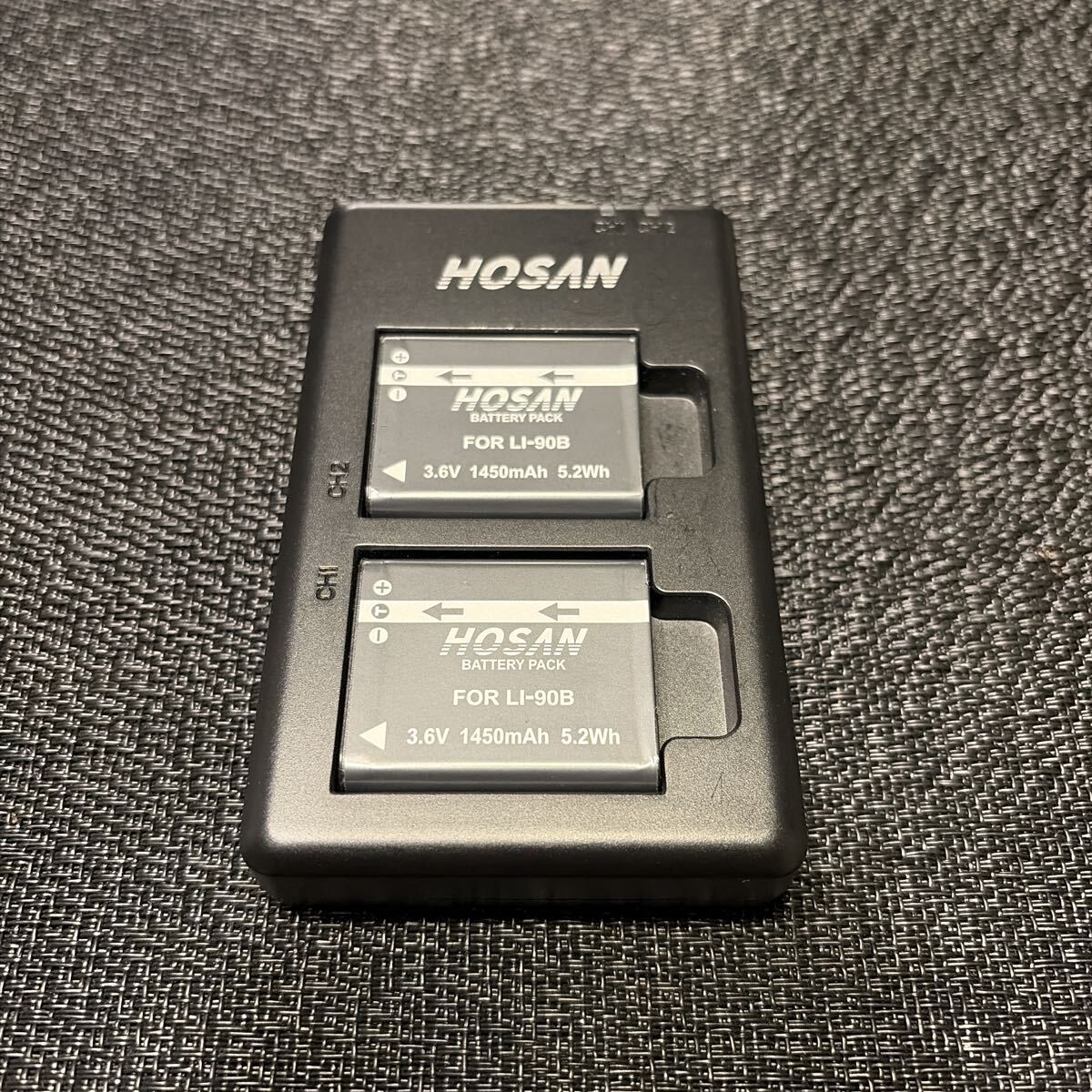 LI-90B DB-110 互換 バッテリー 充電器セット RICOH GRⅢ/GRⅢx使用確認済み拍卖