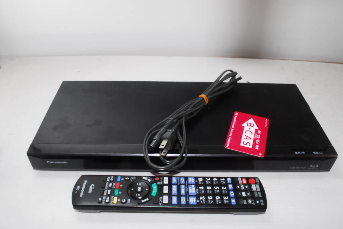 通電OK Panasonic DMR-BRZ1020 パナソニック DIGA ブルーレイレコーダー HDD1000GB 現状品 3番組同時録画機種 1円スタート拍卖
