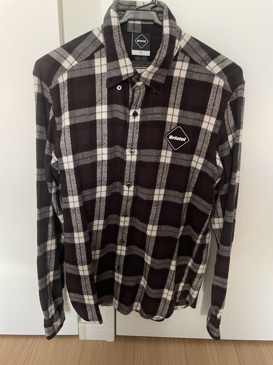 F.C.Real Bristol ブリストル チェック柄 長袖シャツ M ソフ fcrb拍卖