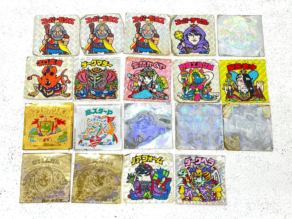 △ジャンク 旧ビックリマン ヘッド まとめ スーパーゼウス/スーパーデビル/ダークマター 等 同梱不可 1円スタート拍卖
