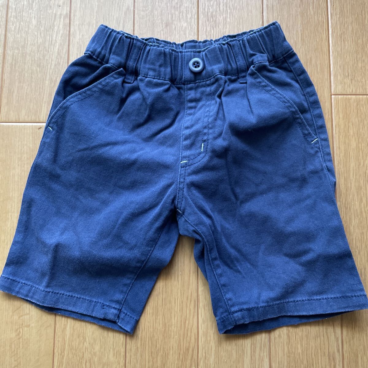 ミキハウス ピクニック 110サイズ MIKIHOUSE PICNIC 半ズボン 短パン 紺色 ネイビー拍卖