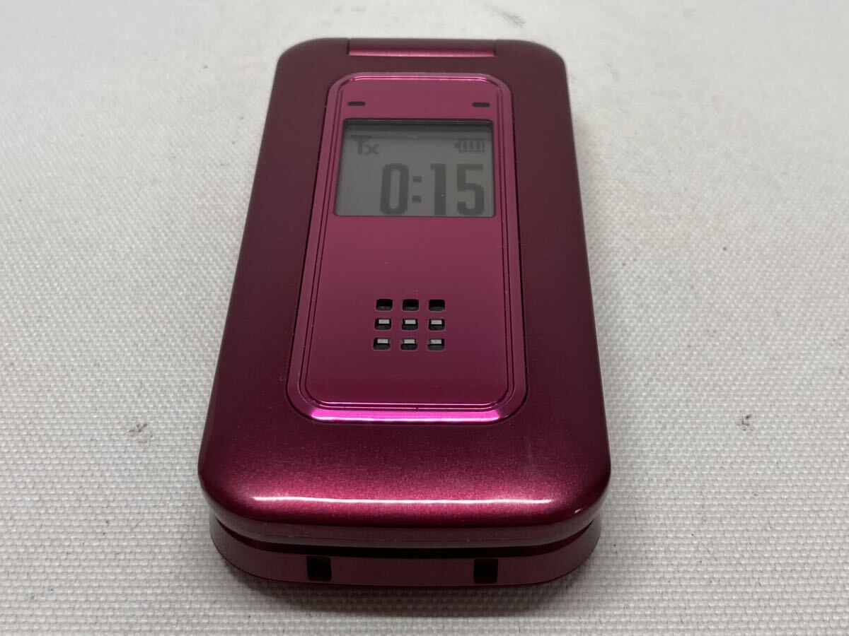 美品 SoftBank ソフトバンク 832T かんたんケータイ TOSHIBA 東芝 携帯電話 ガラケー ワインレッド e01b252dd拍卖
