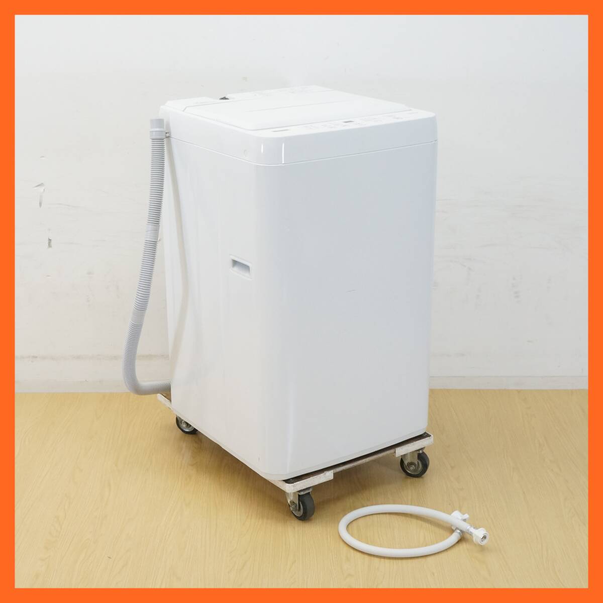 東ハ:【ヤマダセレクト】全自動洗濯機 4.5㎏ YWM-T45H1 2021年 最短10分時短洗濯 風乾燥 ステンレス槽 チャイルドロック設定 ★送料無料★拍卖