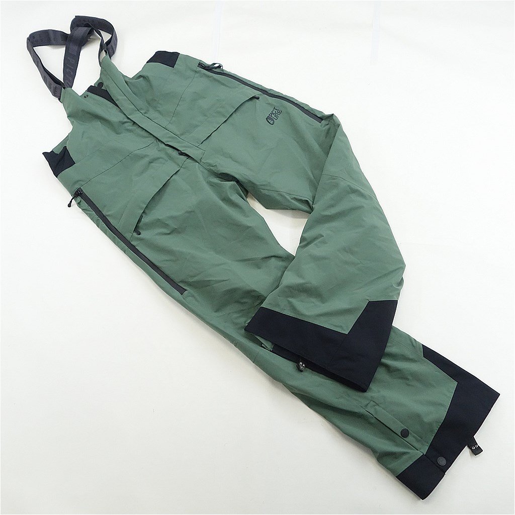 中古 2024年 PICTURE ORGANIC CLOTHING AVENING BIB PANTS メンズLサイズ スノーボードパンツウェア ピクチャー 41577-2拍卖