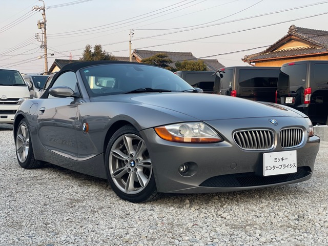 【諸費用コミ】:2005年 BMW Z4 ロードスター 3.0i GH-BT30 電動オープンカー 純正ナビ キーレス 電動ミラー 革シート拍卖