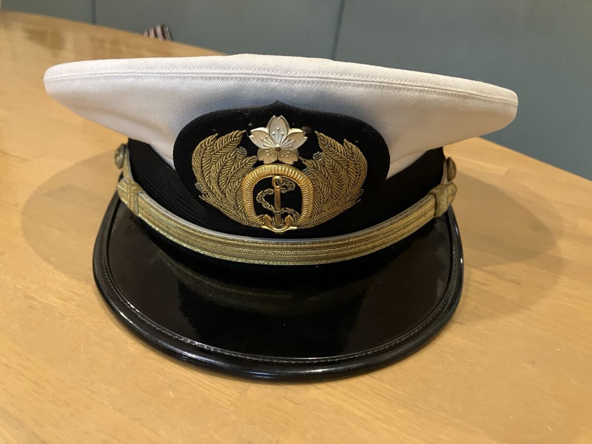 海上自衛隊 幹部(尉官)制帽 制帽 帽子 海上自衛隊拍卖