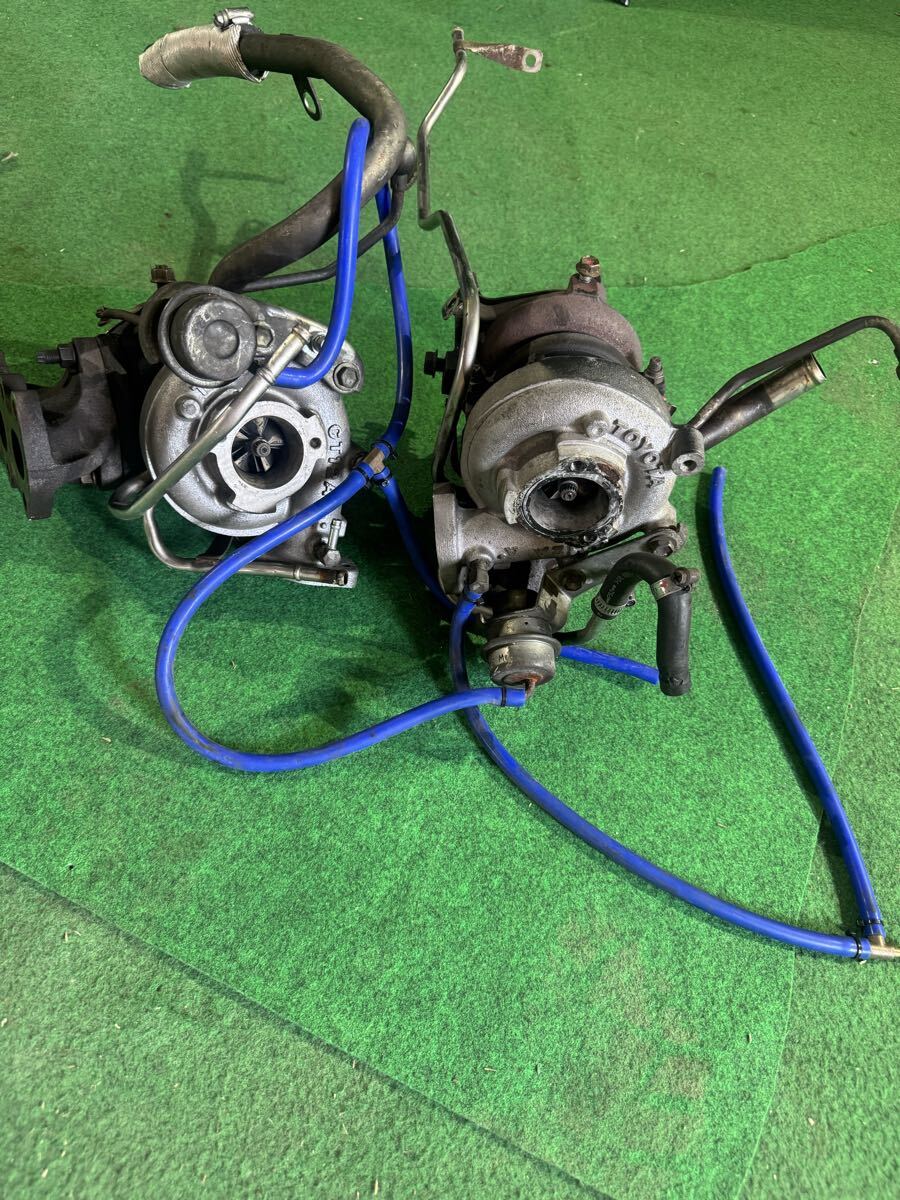 トヨタ 改 ハイフロー 加工 JZX90 マーク2 チェイサー クレスタ 1JZ-GTE タービン 過給機 ツインターボ CT12A JZX81 JZA70 JZZ30 拍卖