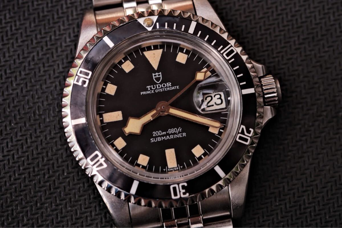 TUDOR SUBMARINER チュードル 青イカサブマリーナ ref.9411/0 73年製拍卖