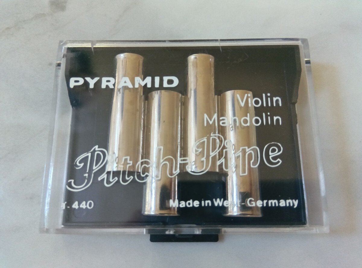 【未使用】PYRAMID Pitch-Pipe ピッチパイプ Violin Mandolin バイオリン マンドリン Made in Germany拍卖