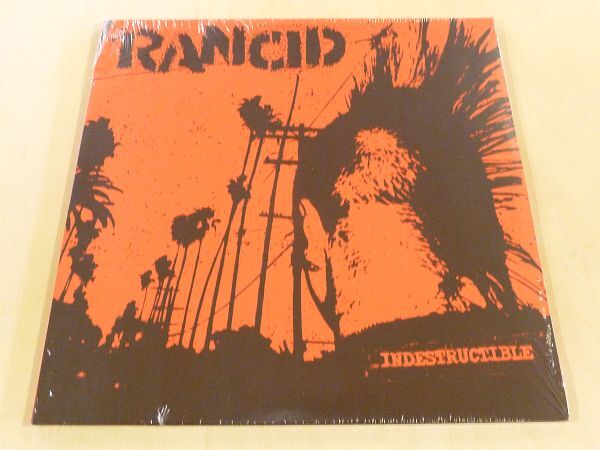 未開封 ランシド Indestructible 2枚組LPアナログレコード ボーナストラック1曲追加収録Rancid Fall Back Down Red Hot Moon拍卖