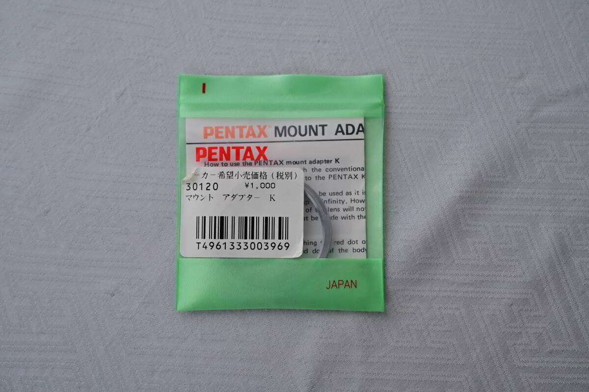 【未使用】PENTAX マウントアダプターK (2) 拍卖