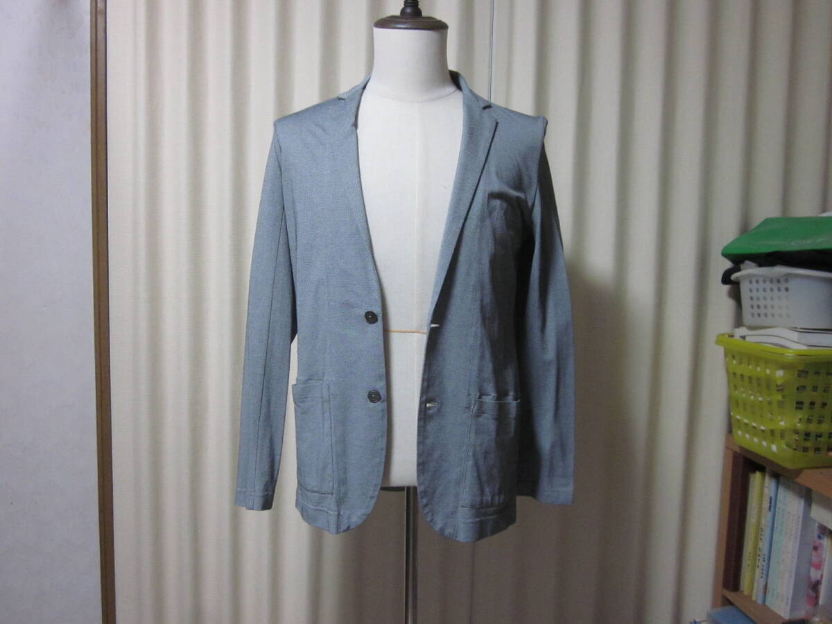 ☆☆☆【 8/10・大幅値下げ 】EPOCA UOMO エポカ・ウォモ:アンコンニットジャケット:MADE IN JAPAN製:正規品:サイズ表示 46:送料無料拍卖