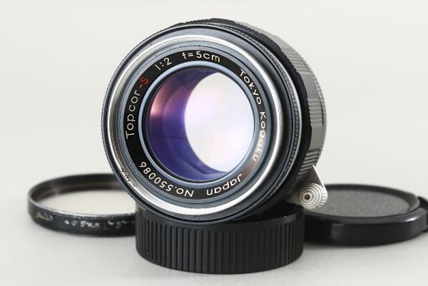 Topcor-s 東京工学 50mm F/2 Leica Lマウントレンズ 単焦点 オールドレンズ 550086拍卖