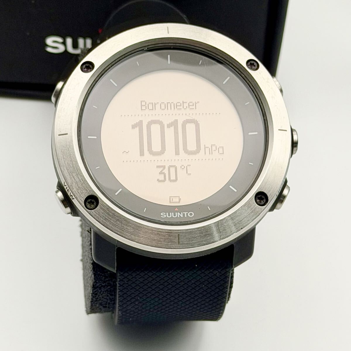 SUUNTO Traverse OW151 スント トラバース GPSアウトドアウォッチ ブラック 箱・説明書・充電ケーブル付拍卖