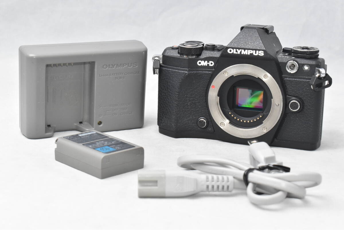 OLYMPUS オリンパス OM-D E-M5 Mark II ボディ ブラック ミラーレス一眼 ショット数12700枚拍卖
