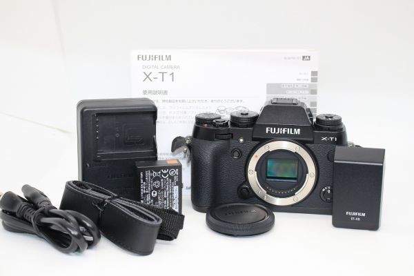 ■ほぼ新品/シャッター数1,117回■フジフィルム FUJIFILM X-T1 ブラック ボディ ミラーレス一眼レフ 富士フィルム #Z7204拍卖