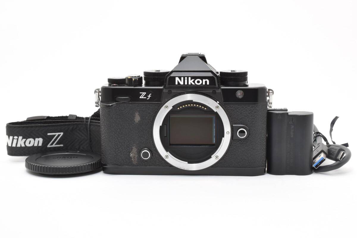 良品 Nikon Zf ボディ ブラック バッテリーチャージャーセット せ021拍卖
