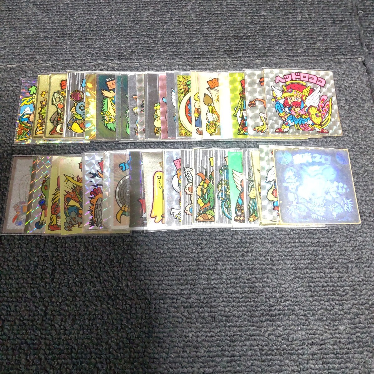 ジャンク品 旧ビックリマン ヘッド⑦ 50枚まとめ売り拍卖