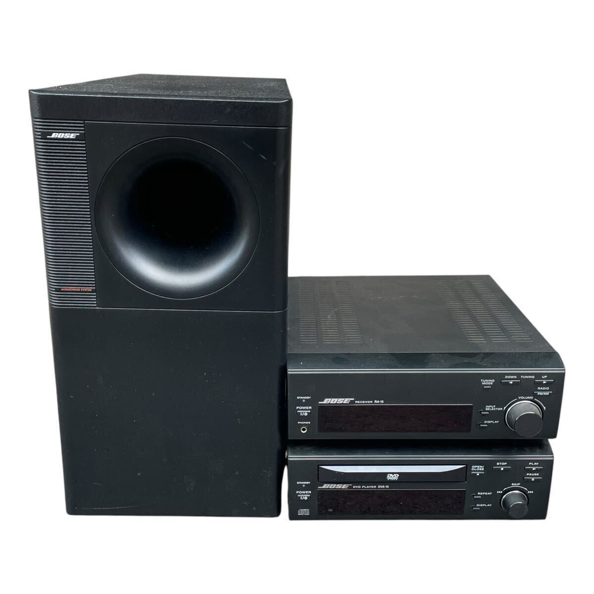 BOSE RA-15 DVA-15 ACOUSTIMASS SYSTEM 現状品拍卖