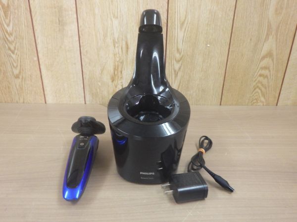 動作保証★PHILIPS フィリップス 電動シェーバー Series 9000 S9186 自動洗浄機 自動洗浄器 ヒゲスタイラー アクセサリー付き拍卖