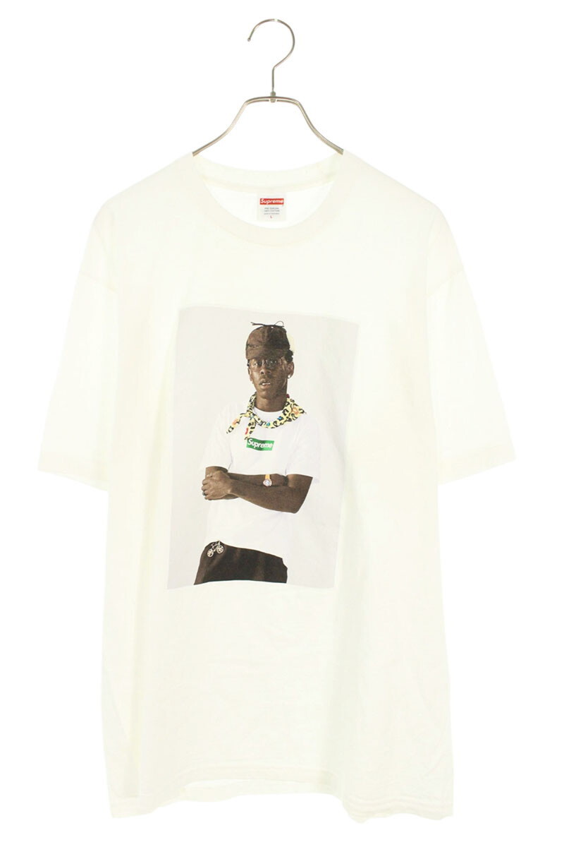 シュプリーム Tシャツ サイズ:L Tyler The Creator Tee フォトプリントTシャツ 中古 OM10拍卖