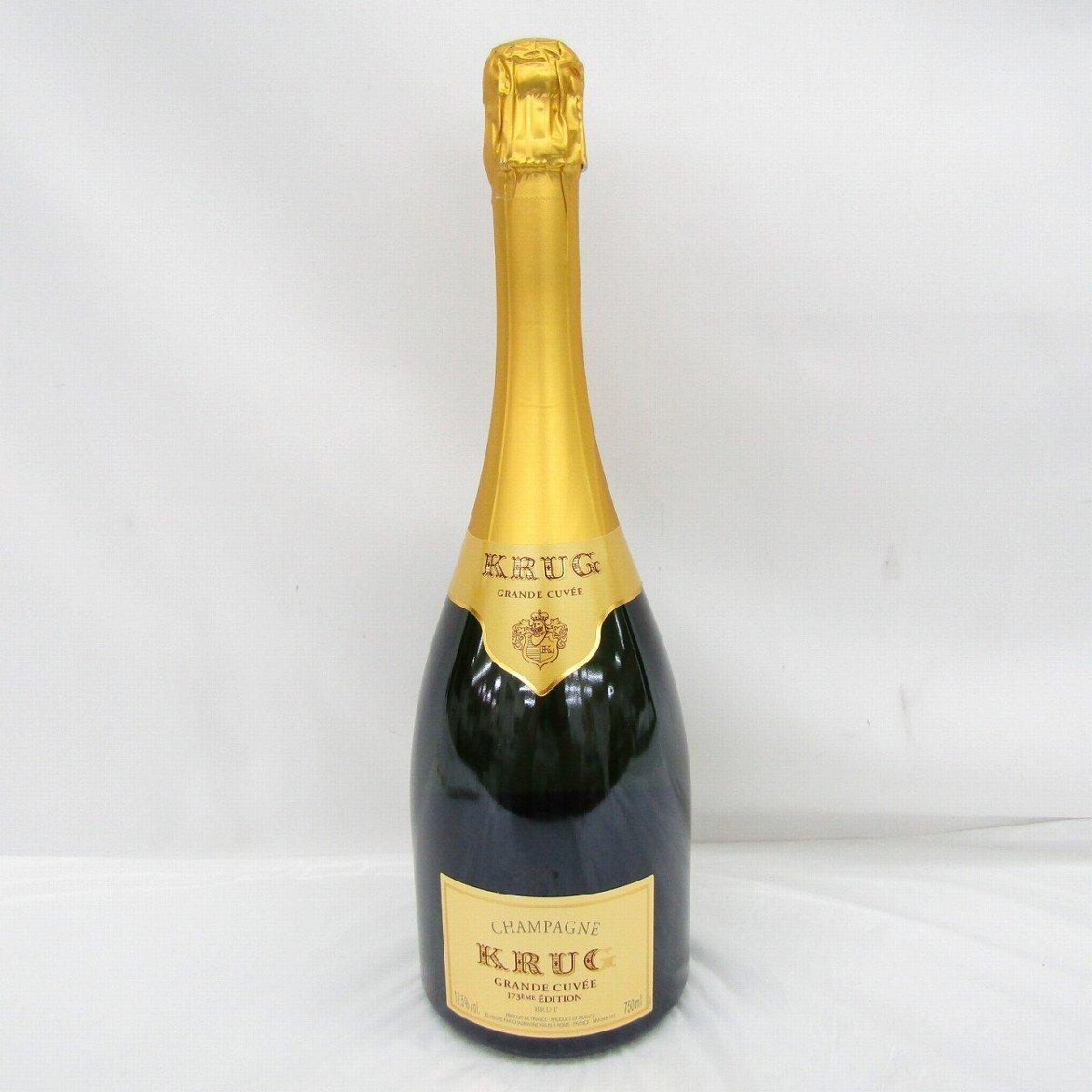 1円~【未開栓】KRUG GRANDE CUVEE クリュッグ グランキュヴェ 173EMEエディション シャンパン 750ml 12.5% 718105551 0528拍卖