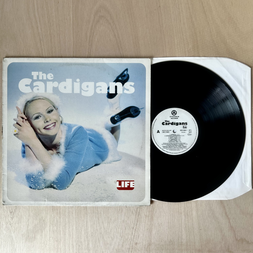 EUオリジナル盤 LP/ THE CARDIGANS カーディガンズ /Life ライフ/1995 Stockholm Records Made in England レコード アナログ523556-1 拍卖