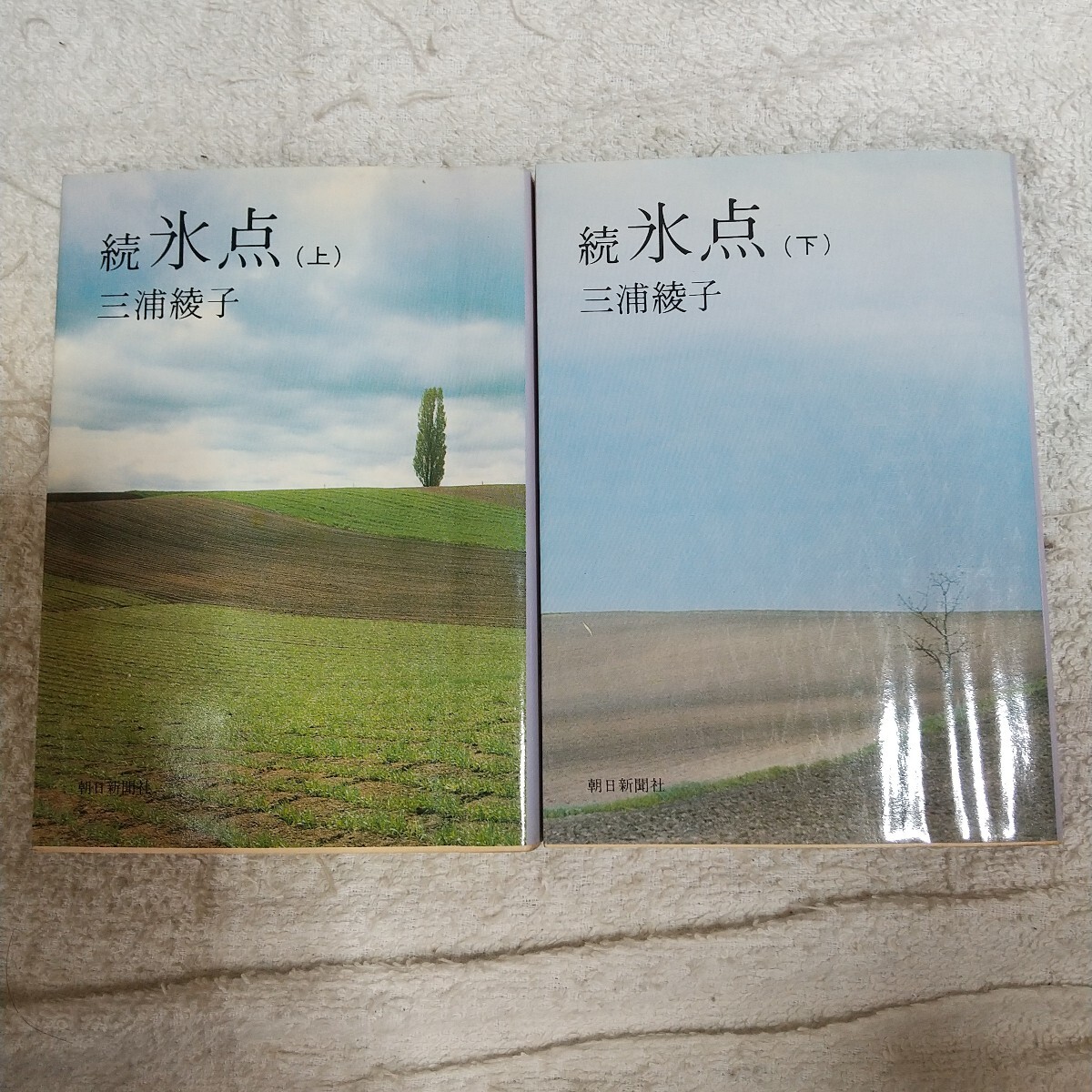 続氷点 上下巻セット (朝日新聞社)三浦綾子 訳あり ジャンク 拍卖