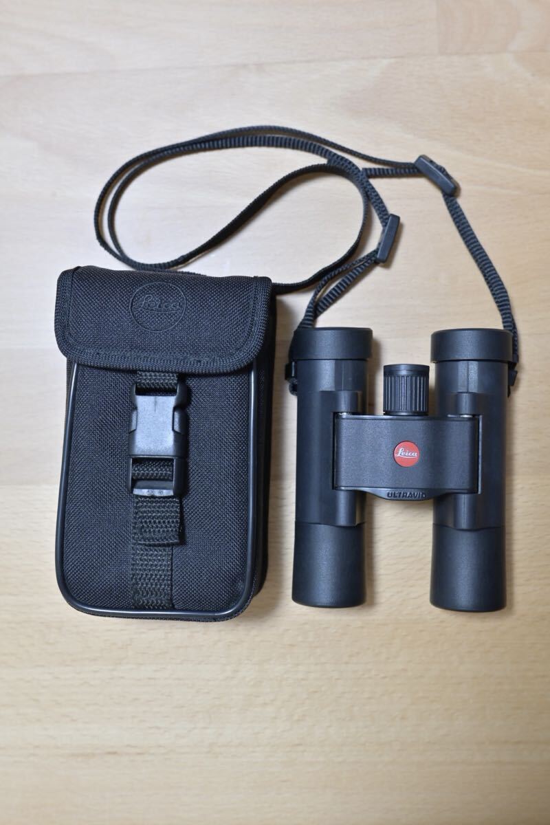 【美品】LEICA ライカ ULTRAVID ウルトラビット 10x25 BR ブラック ラバー【双眼鏡】拍卖
