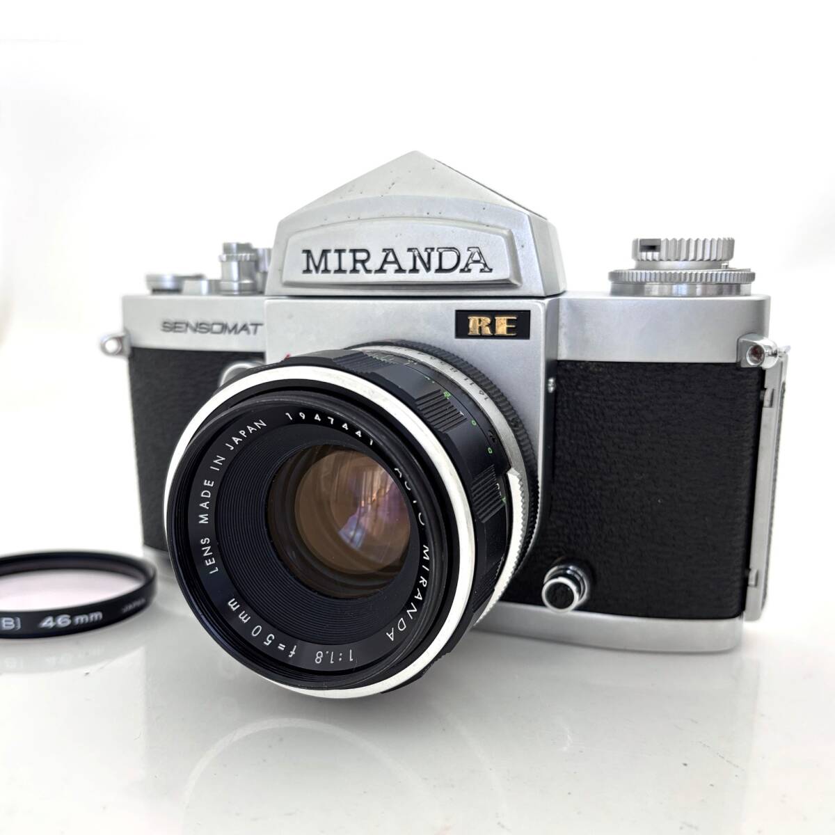 【ミランダ】MIRANDA SENSOMAT RE + AUTO MIRANDA 50mm F1.8 レンズセット #S708拍卖