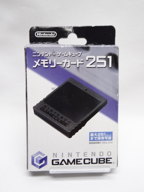 ☆7672 ゲームキューブ用メモリーカード251拍卖