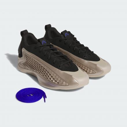 ・スピード発送 新品未使用 adidas A.E. 1 LOW バスケットシューズ JQ6133(ブラック/ゴールド)28.5CM拍卖