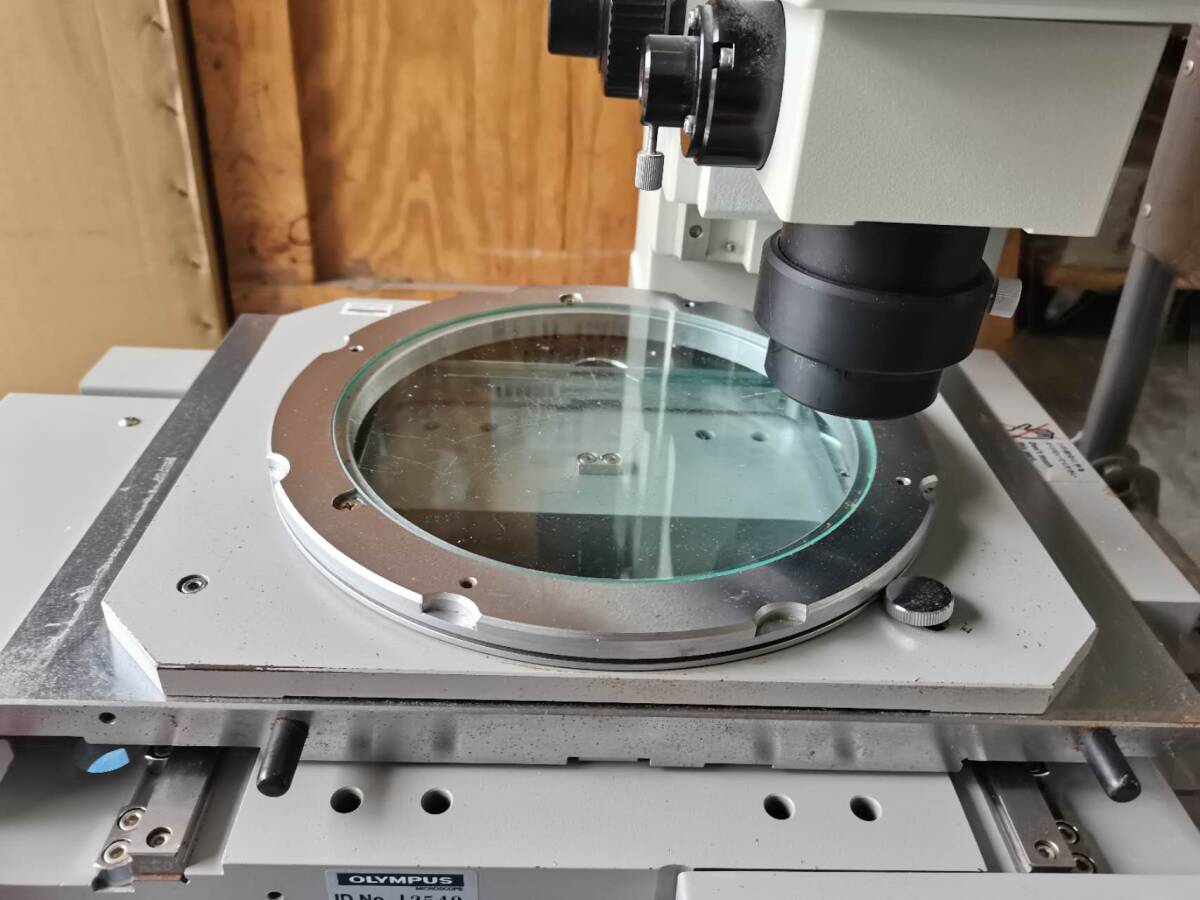 OLYMPUS STM6-F00-3 MEARSURING MICROSCOPE 工具顕微鏡 電源ケーブルが付属なし。拍卖