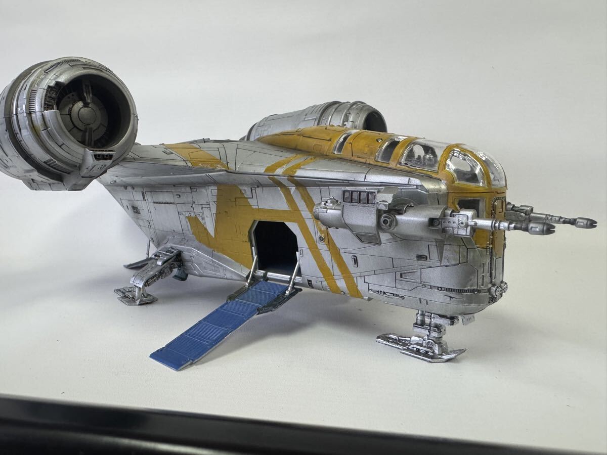 1/72 ドイツレベル スターウォーズ マンダロリアン &グローグー マンドー愛機 レイザー・クレスト 完成品拍卖