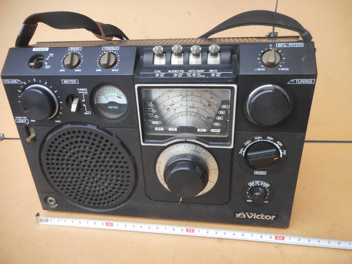 ビクター BCLラジオ FR-6600 6バンド 昭和レトロ Victor 拍卖