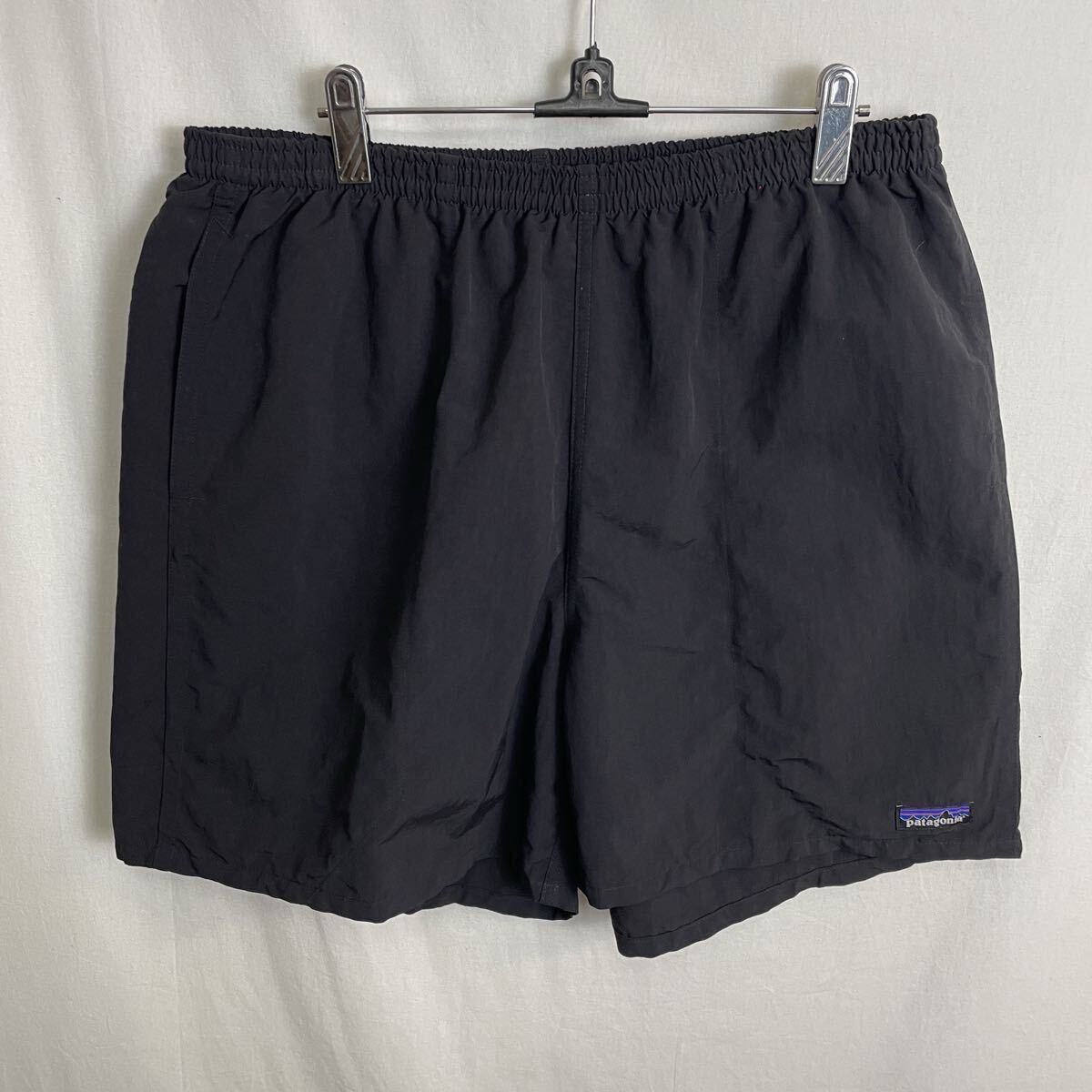 パタゴニア バギーズショーツ 古着 Lサイズ ブラック ハーフパンツ 拍卖