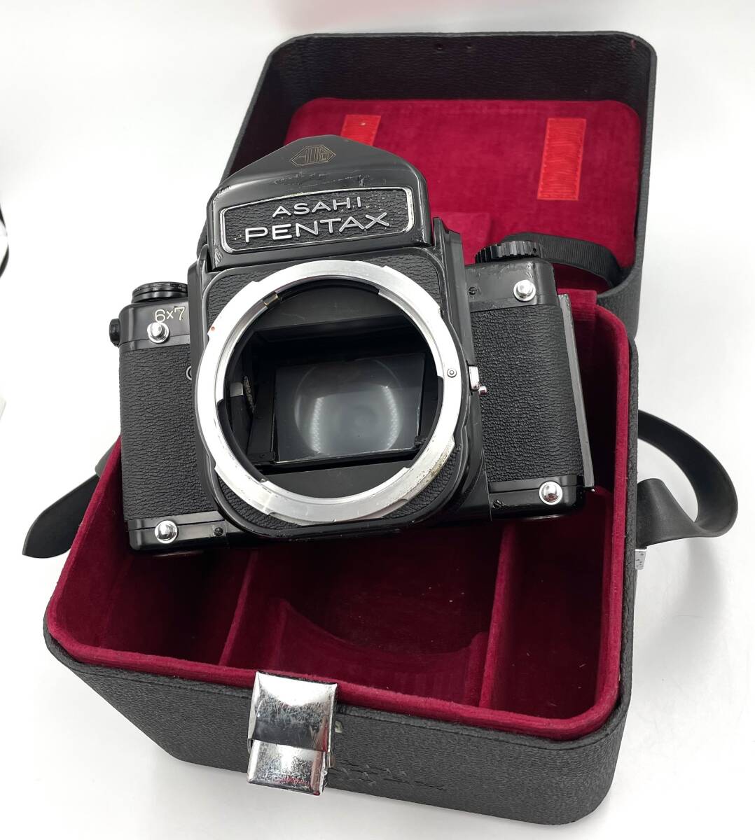 PENTAX 6×7 ケース 付 ペンタックス 検索用→ 67 TAKUMAR 105 2.4 pentax 拍卖