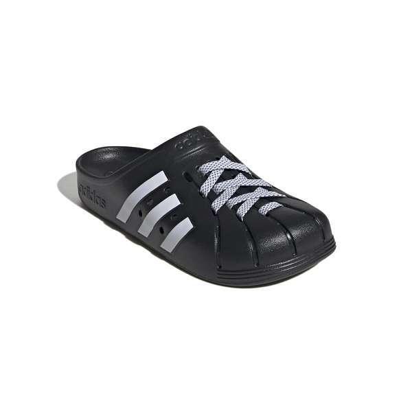 1・スピード発送 新品未使用 adidas ADILETTE CLOG LACE U ミュールサンダル JH9848(コアブラック/ホワイト/コアブラック)25.5CM拍卖