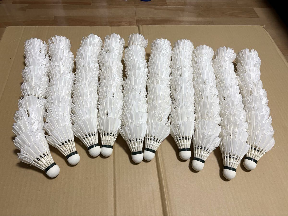 ヨネックス バドミントン シャトル 120個 ノック練習用 中古 エアロセンサ500拍卖