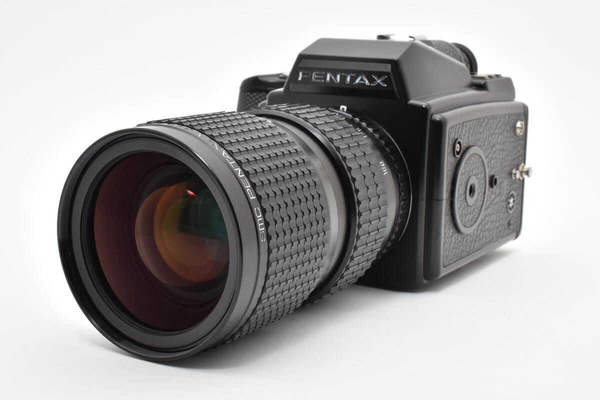 【美品】PENTAX ペンタックス 645 ボディ + SMC PENTAX-A 645 ZOOM 80-160mm F4.5 レンズセット 中判カメラ #722拍卖