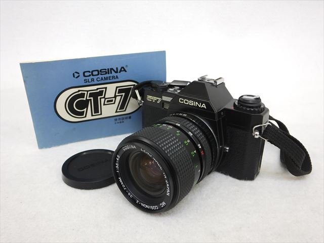 【01】COSINA CT-7 フィルム一眼レフ 35-70mm 1:3.5-4.5 中古 現状品 260406B5497拍卖