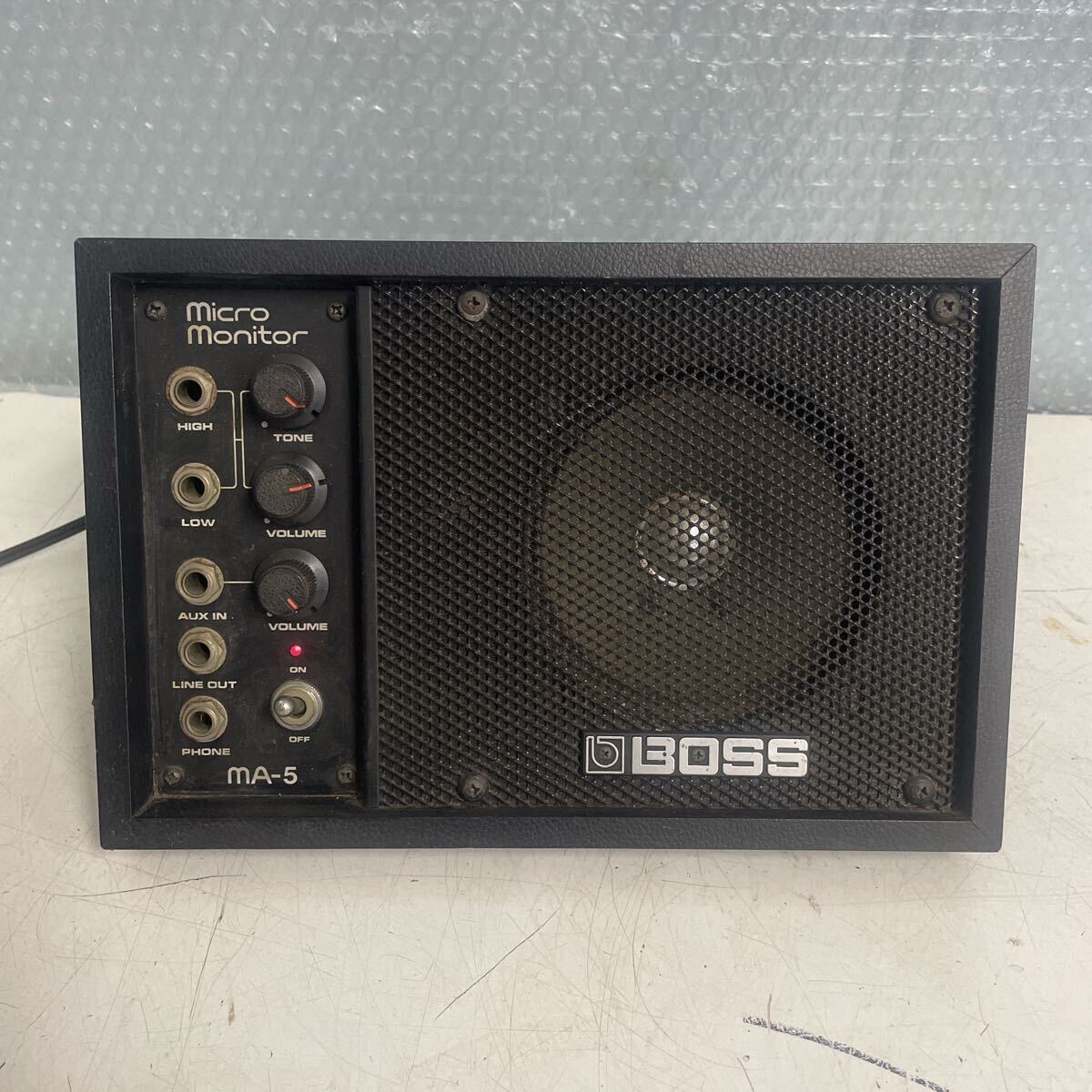 BOSS MA-5 Micro Monitor ボス モニタースピーカーアンプ拍卖