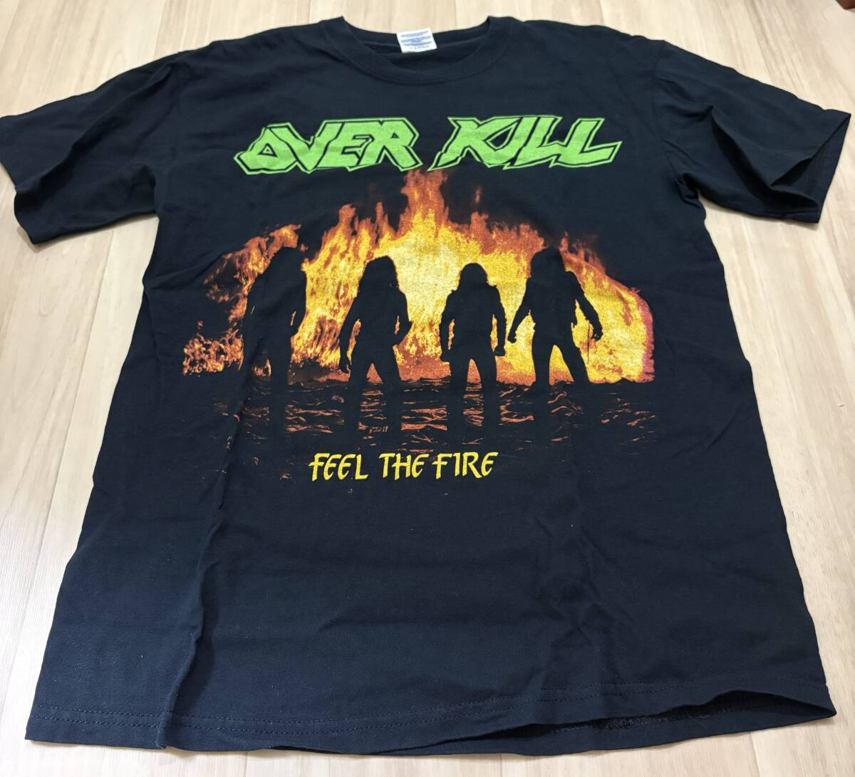 overkill feel the fire 激安 スラッシュ slayer possessed voivod flotsam and jetsam dark angel death angel exodus metallica razor拍卖