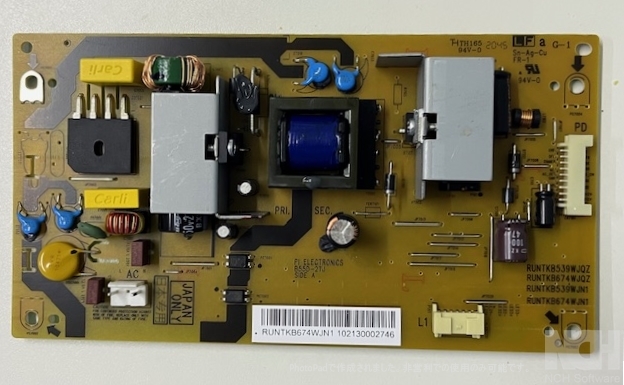 シャープ 液晶TV 2T-C32AE1用 電源基板 新品未使用品拍卖