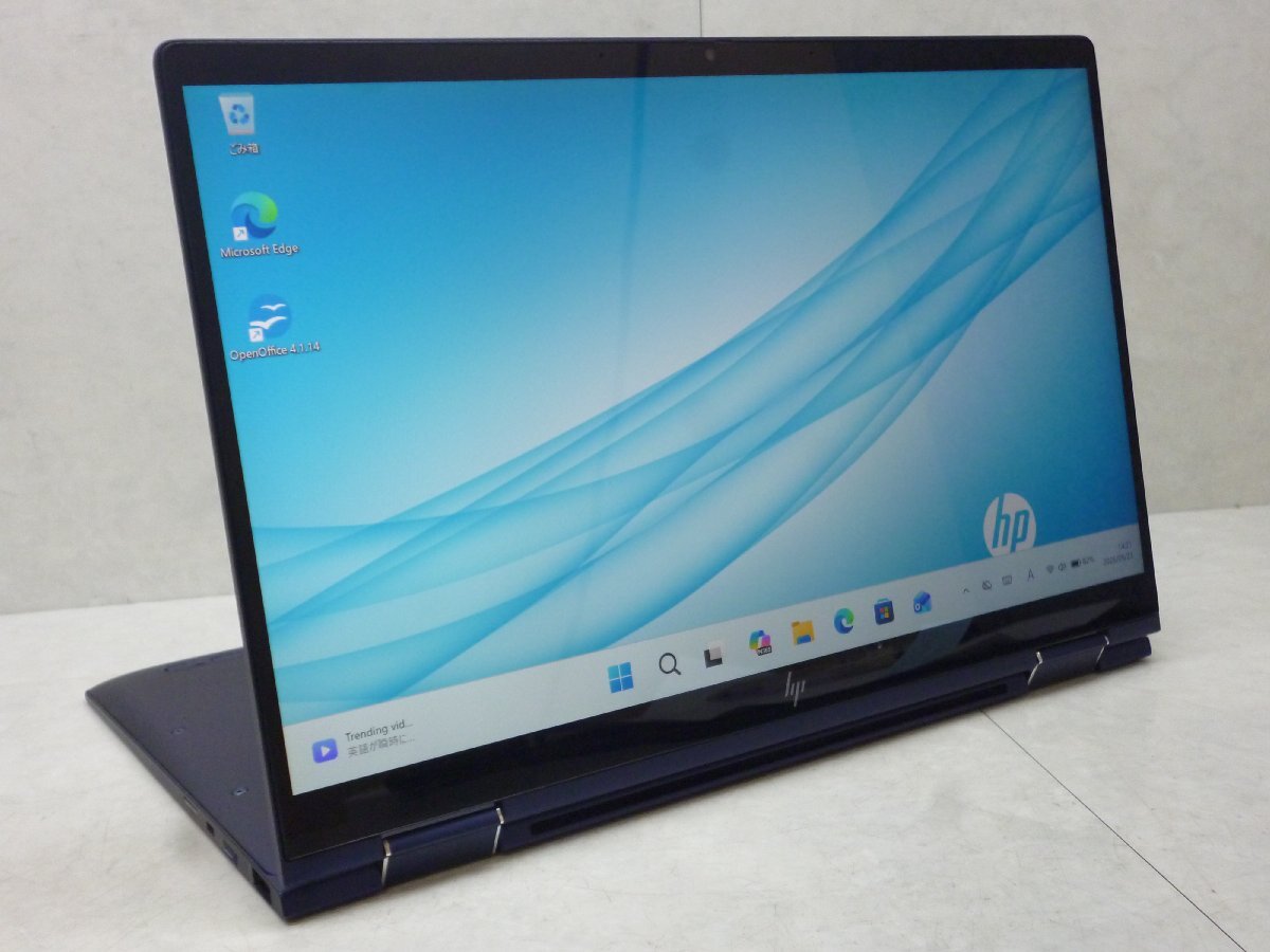 ☆1円☆第8世代☆HP☆Elite Dragonfly☆Core i7 1.80GHz/16GB/SSD512GB/高解像度1920×1080/タッチ/無線/Bluetooth/カメラ/Office/Win11☆拍卖
