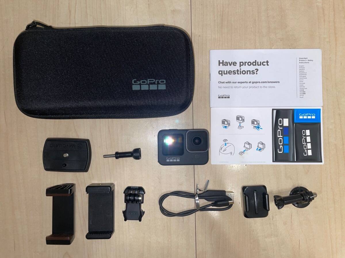 超美品 GoPro HERO 9 Black ゴープロ CHDHX-901-FW アクションカメラ 完動品 高性能 ウェアラブルカメラ _197拍卖