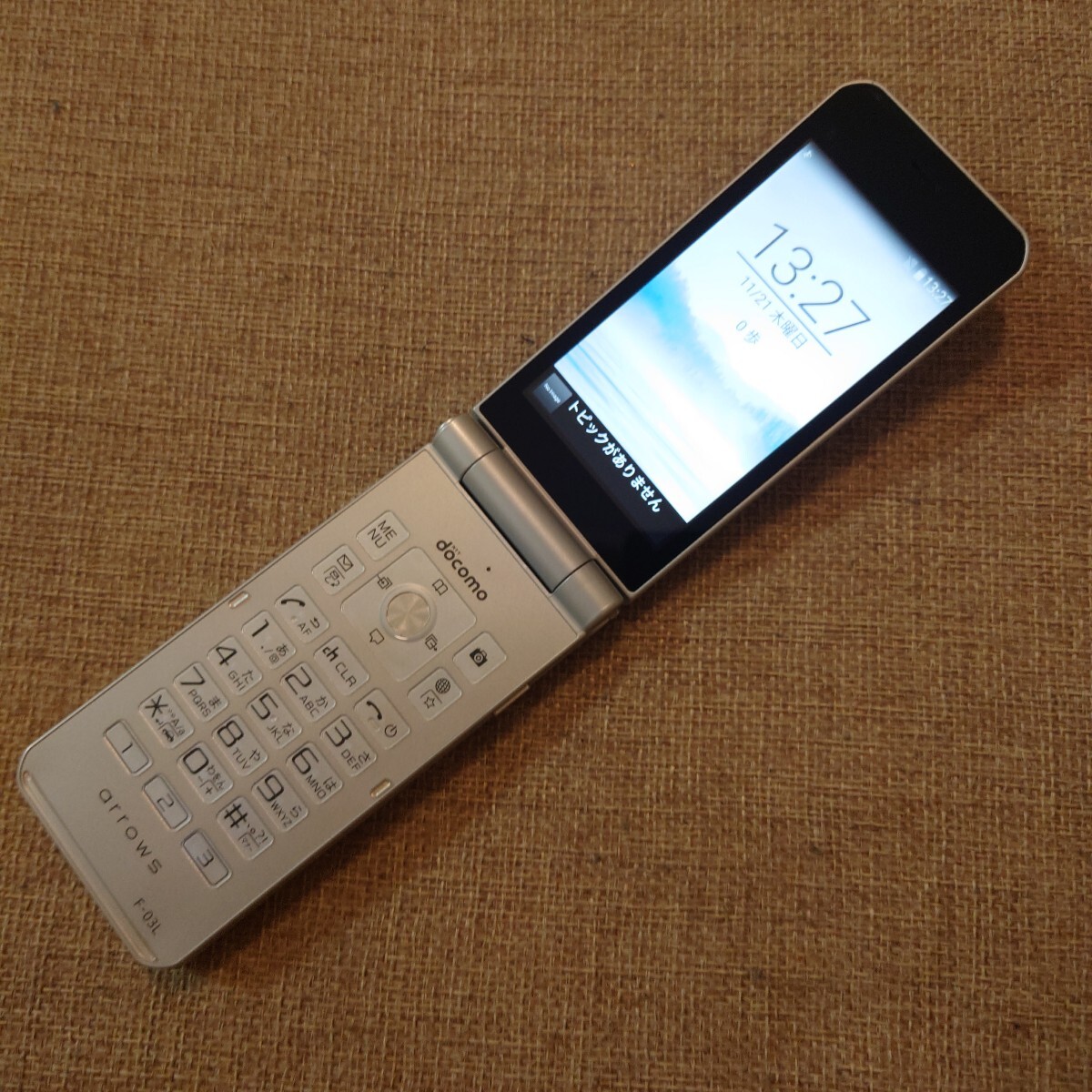F-03L docomo シルバー 拍卖