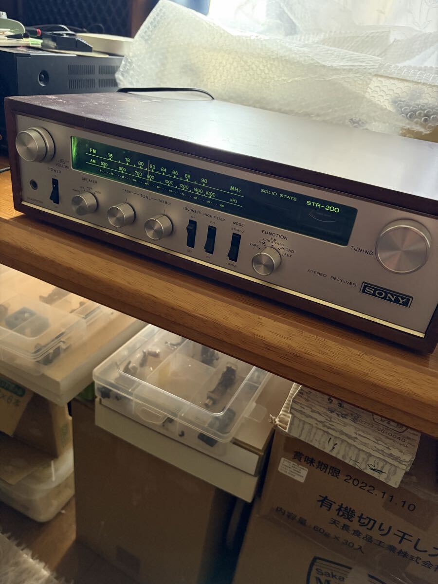 SONY ステレオレシーバー STR-200 ジャンク拍卖