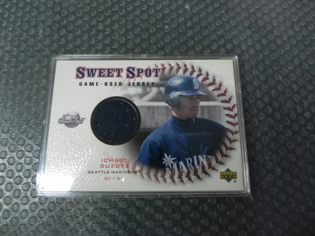 2001 イチロー SWEET SPOT ジャージ ルーキーカード Upper Deck 拍卖